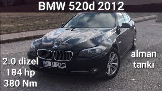 BMW 520 d İNCELEME   ALMAN DEVİ   MURAT BUĞRA KARACA [upl. by Sontich]