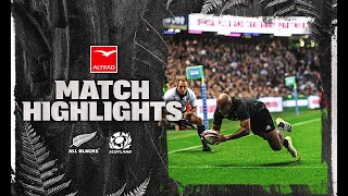 HIGHLIGHTS  All Blacks v Scotland 2022 Edinburgh [upl. by Nilyad]