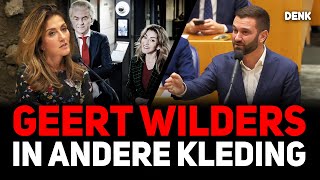 Stephan van Baarle DENK vs Yesilgoz VVD Je bent geen haar beter dan Wilders [upl. by Dibri]