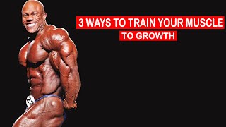 3 ways to train your muscle to growth  Tamil [upl. by Llimaj]