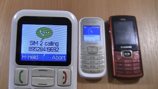 Incoming call amp Outgoing call at the Same Time Fly  2 Samsung [upl. by Leimaj]