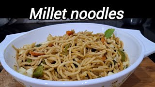 వెజిటబుల్ మిల్లెట్ నూడిల్స్  healthy millet noodles videos healthybreakfast sattviclifestyle [upl. by Margy]