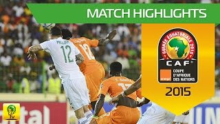 Côte dIvoire  Algeria  CAN Orange 2015  01022015 [upl. by Bennie562]