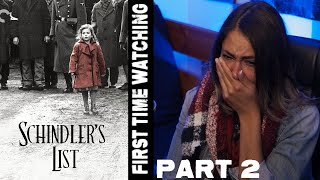 SCHINDLERS LIST PART 2 FIRST TIME WATCHING  MOVIE REACTION [upl. by Miru]