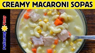 Creamy Macaroni Sopas Hack [upl. by Egnalos]