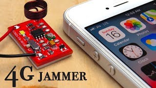 How to Make 4GLTE Cell Phone Signal Jammer [upl. by Kingdon169]