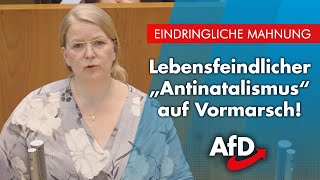 EINDRINGLICHE MAHNUNG  Lebensfeindlicher Antinatalismus ist auf dem Vormarsch [upl. by Aitenev475]