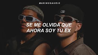 Feid Maisak  SE ME OLVIDA Letra  se me olvida que ahora soy tu ex [upl. by Daugherty641]