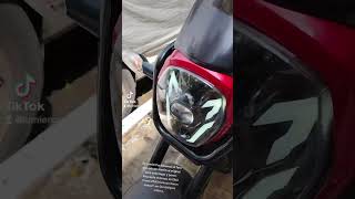 Nuevo faro de led para moto Honda navi con diseño al original [upl. by Airetas]