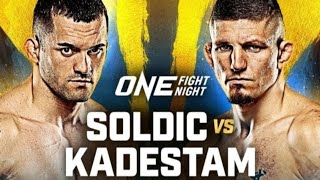 ANALIZA BORBE ROBERTO SOLDIĆ vs ZEBAZTIAN KADESTAM  ONE FIGHT NIGHT 10 [upl. by Bonns]