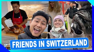 Thanksgiving in Switzerland VLOG248  TheShimrays [upl. by Raseac]