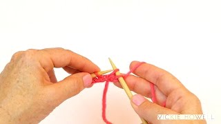 How to Slip Slip Knit SSK [upl. by Airtemak22]