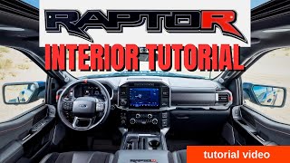 2024 Ford Raptor R Interior Tour Tech Comfort amp Controls Explained [upl. by Attalanta]