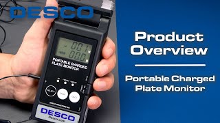 Desco  19494 Portable Charged Plate Monitor [upl. by Molloy]