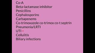 Coamoxiclav Part 2 [upl. by Cassey]