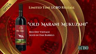 Red dry Vintage LCBO Old Marani Mukuzani Georgian wine [upl. by Greabe629]