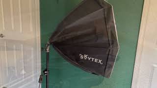 Octa Softbox Lighting Kit Skytex Upgrade Continuous Photography Lighting Kit Review really good [upl. by Uol946]