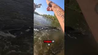 1 spot to fish in drought topwater fishnrepeat smallmouth river ohio [upl. by Norraf]