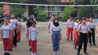 Aksi Nyata Pembelajaran Sport Education Model SEM PJOK Kelas 5 A SDN Wates 2 Kota Mojokerto [upl. by Yhtur]