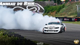 1UZ TURBO NISSAN SILVIA S15 DRIFTING  Mattia Conti  Drift Kings 2024 Anneau du Rhin [upl. by Teerprug856]