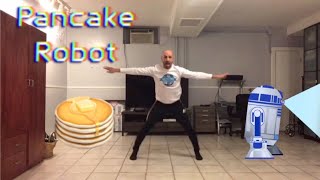 PhysEdZone “Pancake Robot” PE Dance Fitness WarmUp  Brain Break [upl. by Ellard35]