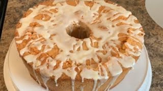 How to make Pound Cake with Lemon Glaze [upl. by Ynohta]