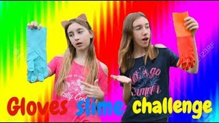 NE CHOISIS PAS LE MAUVAIS GANT 😱 Dont Choose the Wrong Glove Slime Challenge [upl. by Imelida]