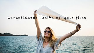 Consolidator  Unite all your files [upl. by Sheila]