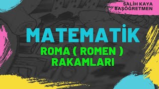 ROMA ROMEN RAKAMLARI NASIL YAZILIR VE NASIL OKUNUR  ROMENRAKAMLARI ROMARAKAMLARI X V I C [upl. by Alicec]