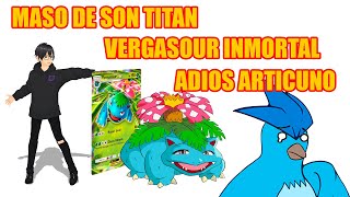 Vergasour Inmortal destroza partidas contra un Articuno BarajaSonTitanGames pokemonpocket [upl. by Vivyanne]