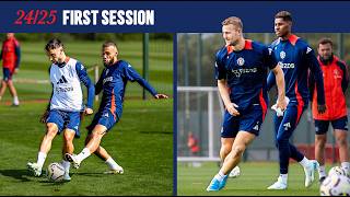 De Ligt amp Mazraouis First Training Session 🤩 [upl. by Gordan]