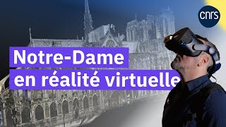 NotreDame de Paris et son double virtuel  Reportage CNRS [upl. by Etat]