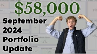 September 2024 Investment Portfolio Update  My Road to 100K in Stocks amp ETFs [upl. by Nonez55]