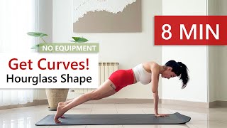 Hourglass Figure Workout  Target Your Waist Hips and Glutes  Fitwithparis [upl. by Azaria368]