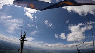 Paragliding Sľubica 0406 2023 Niviuk Artik R strong thermal day [upl. by Frick31]