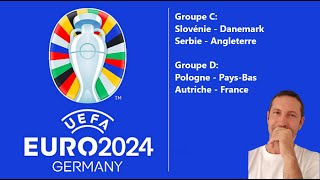 Pronostic Foot Euro2024  Serbie  AngleterreSlovénie DanemarkPologne PaysBasAutriche  France [upl. by Hajin627]