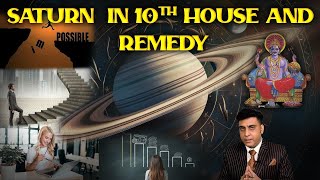 Saturn or Shani Mahadasha in 10th House and Remedy [upl. by Akinehc]