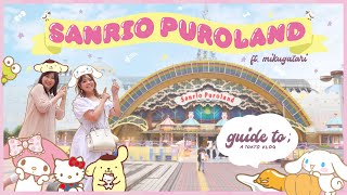 SANRIO PUROLAND Tokyo  Guide Vlog  featMikugatari [upl. by Lamoree]