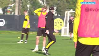 BVB in Marbella Favre feilt am Defensivkonzept [upl. by Polinski]