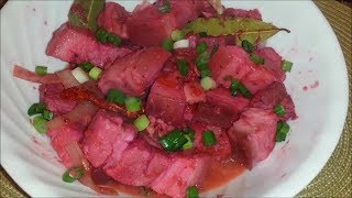 binagoongang baboy Pork recipe [upl. by Carolyne]