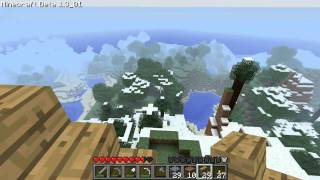 Minecraft Far Lands or Bust  Episode 005  Moving In To My Log Cabin [upl. by Oivatco]