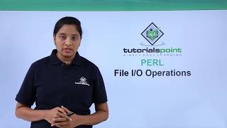 Perl  File IO Operation [upl. by Oaks]