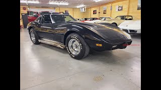 1975 Black Corvette For Sale [upl. by Ewolram157]