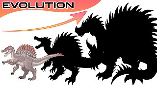 The Ultimate Spinosaurus Hybrid Dinosaur Evolution  Jurassic World Fanart  Maxxive Jumpo [upl. by Seidule]