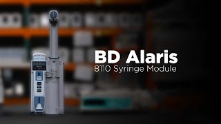 BD Alaris 8110 Syringe Pump  Overview [upl. by Idolla]