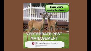 Vertebrate Pest Management [upl. by Janeczka]