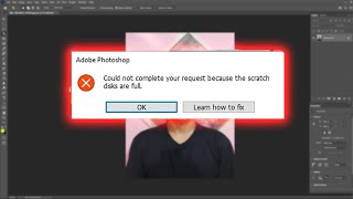 Cara Mengatasi quotCould Not Complete Your Request Because The Scratch Disk Are Fullquot Photoshop [upl. by Orag959]