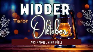 WIDDER  OKTOBER ♈️ Dein neuer Weg  Dankbarkeit für das was war [upl. by Nnaarual282]