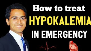 HYPOKALEMIA TREATMENT GUIDELINES SYMPTOMS MANAGEMENT ECG CHANGES POTTASSIUM REPLACEMENT PROTOCOL [upl. by Nilesoy]