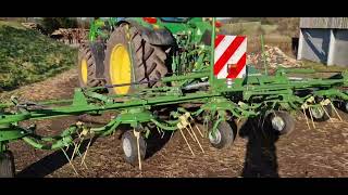 Krone KW 782 6x7 Tedder [upl. by Akerboom]